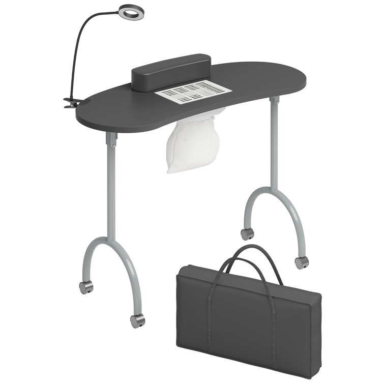 Portable nail discount table and chair